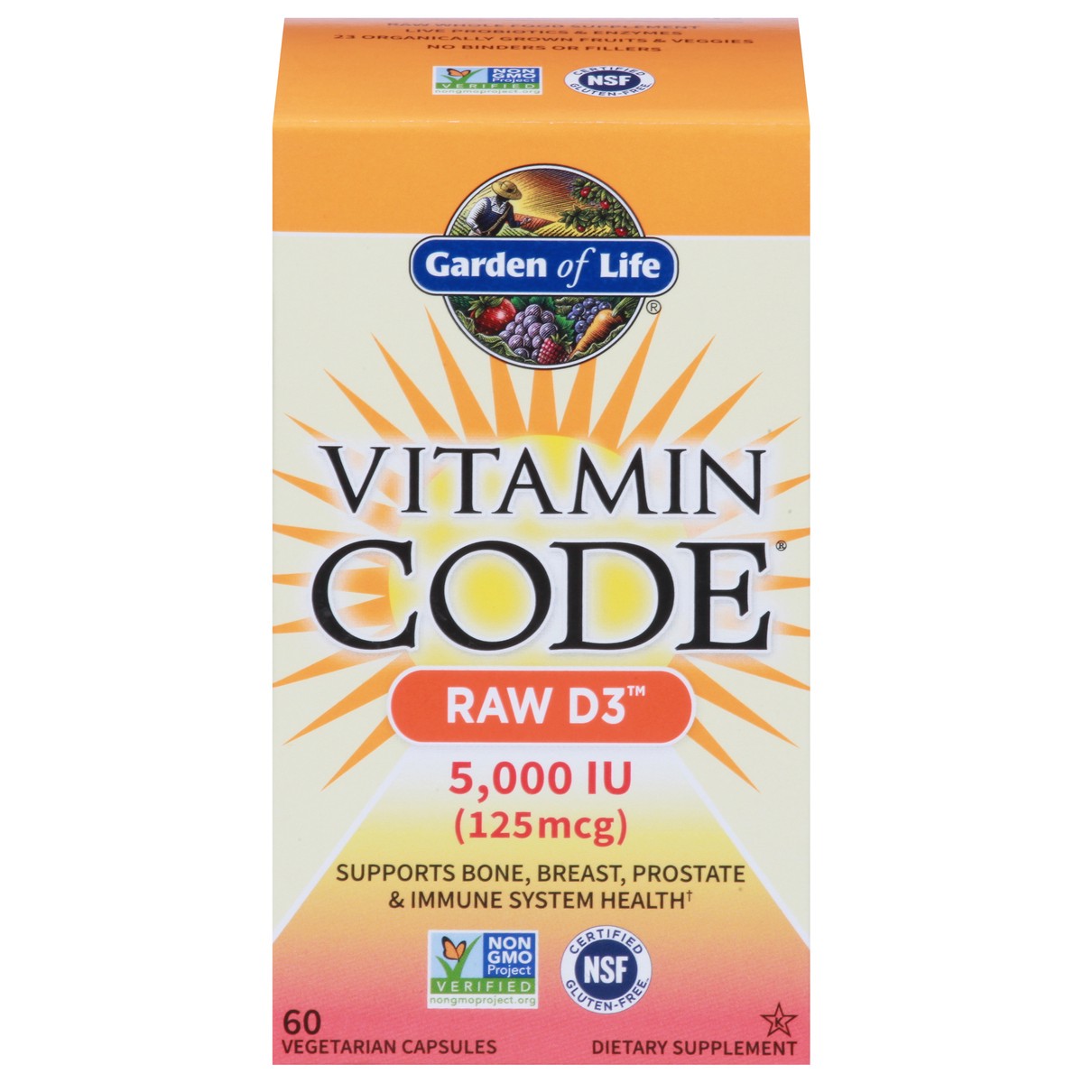 slide 1 of 12, Vitamin Code - RAW D3, 60 ct
