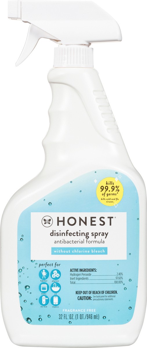 slide 12 of 12, Honest Disinfecting Spray 32 fl oz, 1 ct