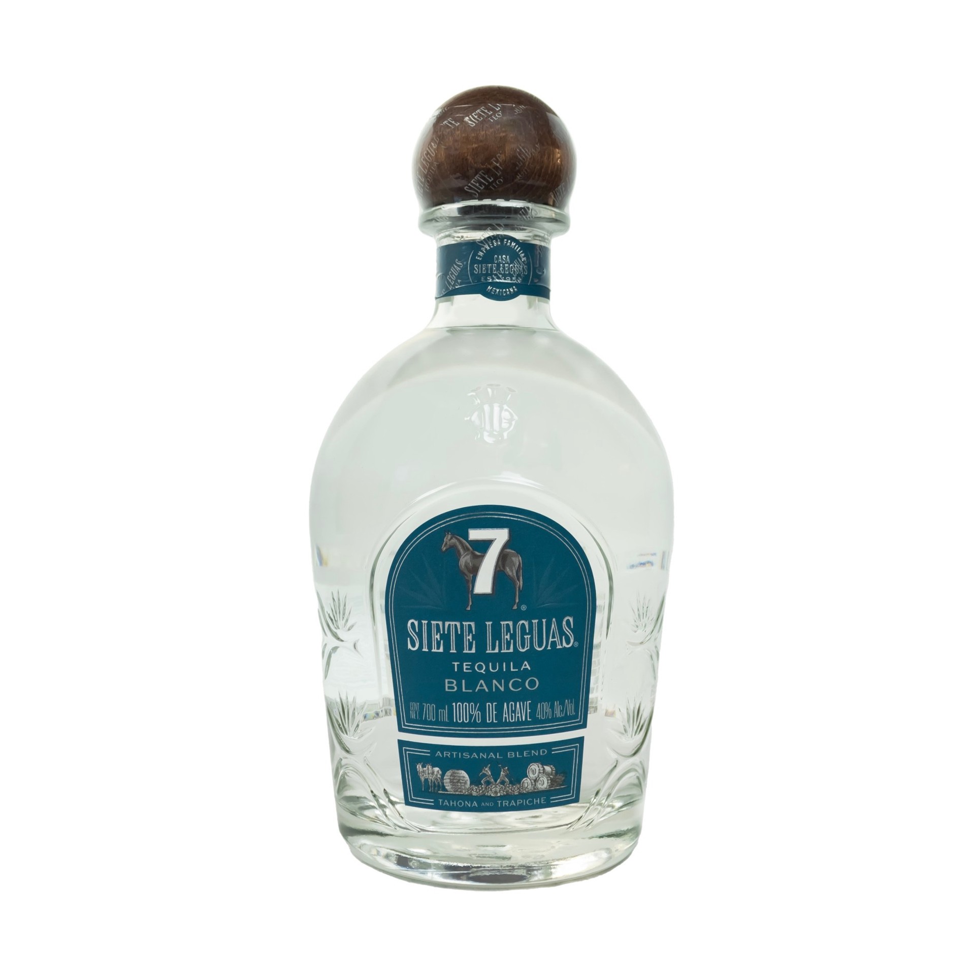 slide 1 of 10, Siete Leguas Blanco, 700 ml