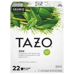 Tazo Tea Bag KCUP Zen 22 CT