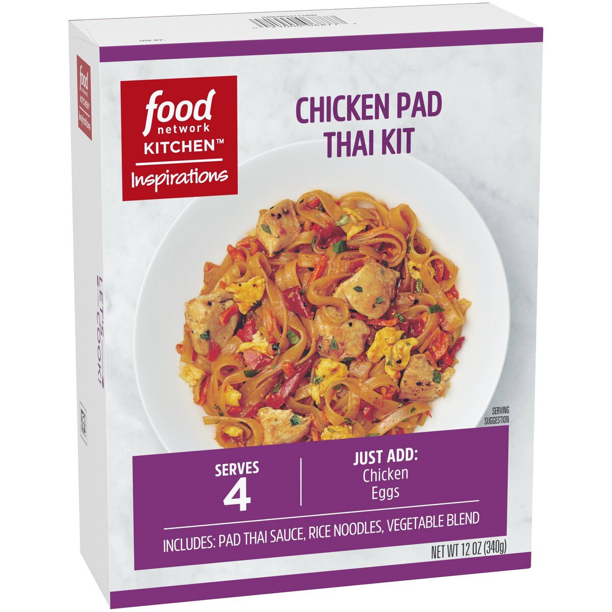 slide 5 of 8, Food Network Inspirations Chicken Pad Thai Kit 12 oz. Box, 12 oz