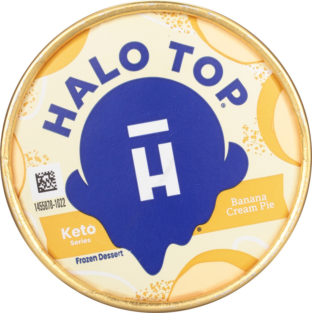 slide 7 of 9, Halo Top Keto Banana Cream Pie Frozen Dessert Pint, 16 fl oz, 16 fl oz