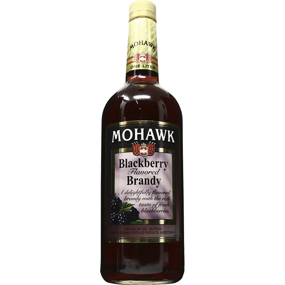 slide 1 of 1, Mohawk Blackberry Brandy, 1 liter
