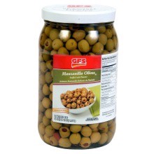 slide 1 of 1, GFS Stuffed Manzanilla Olives, 469 ct