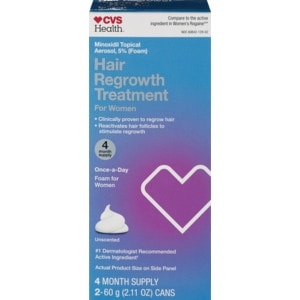 slide 1 of 1, CVS Health Hair Regrowth Treatment For Women, 2.11 oz