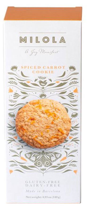 slide 1 of 1, Milola Spiced Carrot Cookie, 4.93 oz