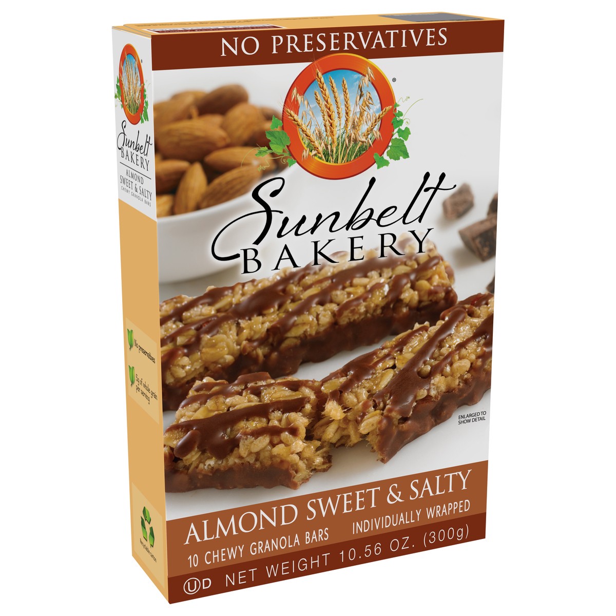 slide 7 of 9, Sunbelt Bakery Chewy Almond Sweet & Salty Granola Bars 10 10 ea Box, 10 ct