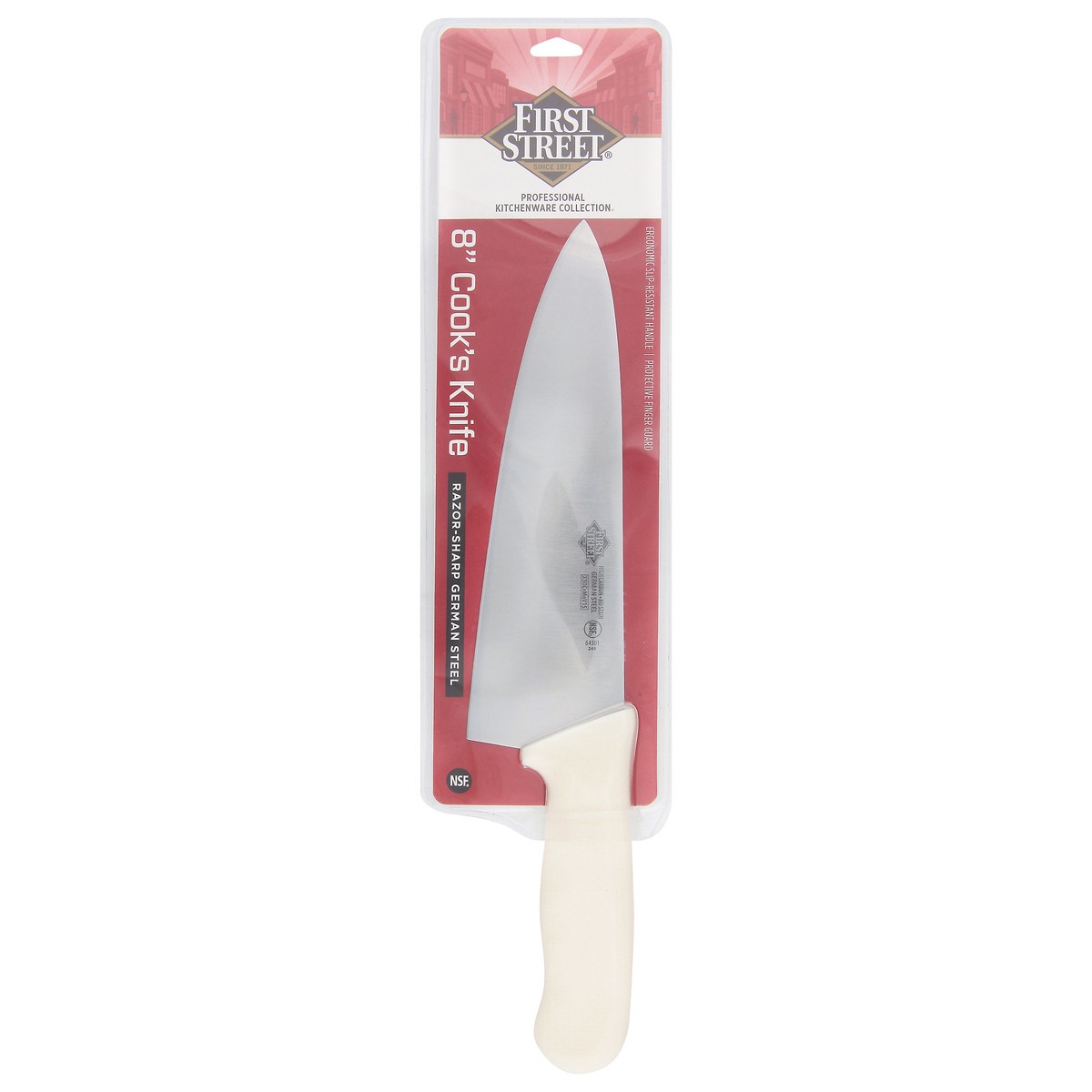 slide 1 of 2, First Street 8 Inch Cooks Knife, 1 ct