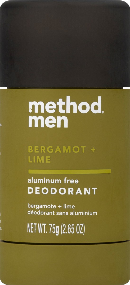 slide 2 of 11, Method Men Aluminum Free Deodorant - Bergamot + Lime, 2.65 oz