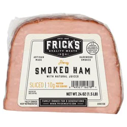 Frick's Ham, Boneless Quarter, Honey, Sliced