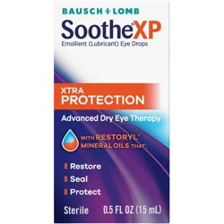 Bausch + Lomb Soothe XP Lubricant Eye Drops 0.5 fl oz (15 mL)