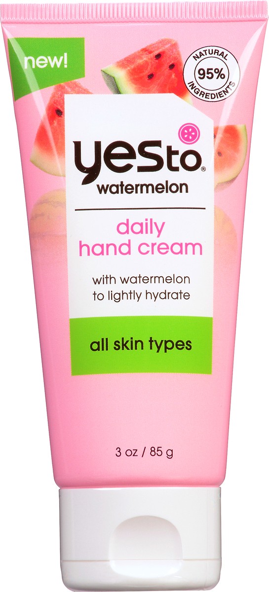 slide 9 of 11, Yes to Watermelon Daily Hand Cream 3 oz, 3 oz