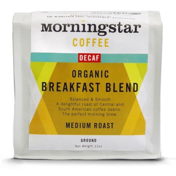 slide 1 of 1, Morningstar Organic Decaf Coffee Breakfast Blend - 12 oz, 