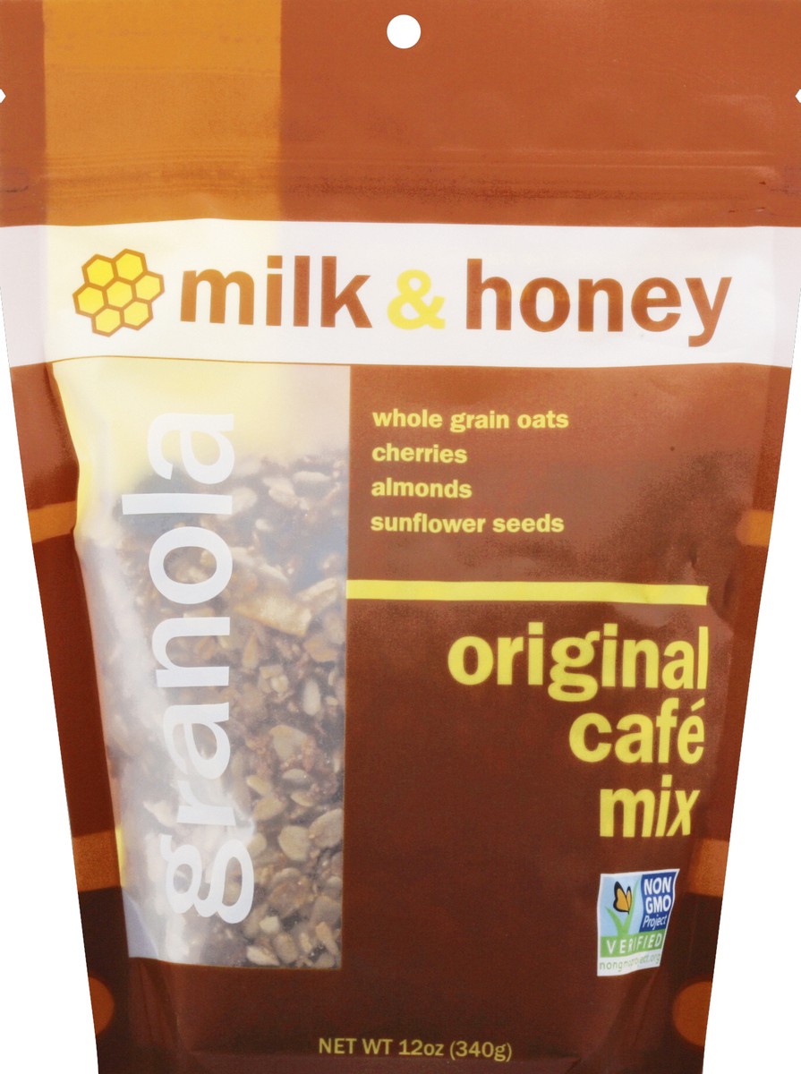 slide 1 of 8, Milk & Honey Granola 12 oz, 12 oz