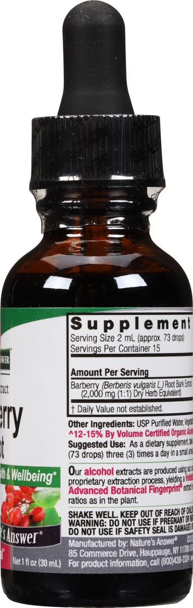slide 4 of 13, Nature's Answer Barberry Root - 1 fl oz, 1 fl oz