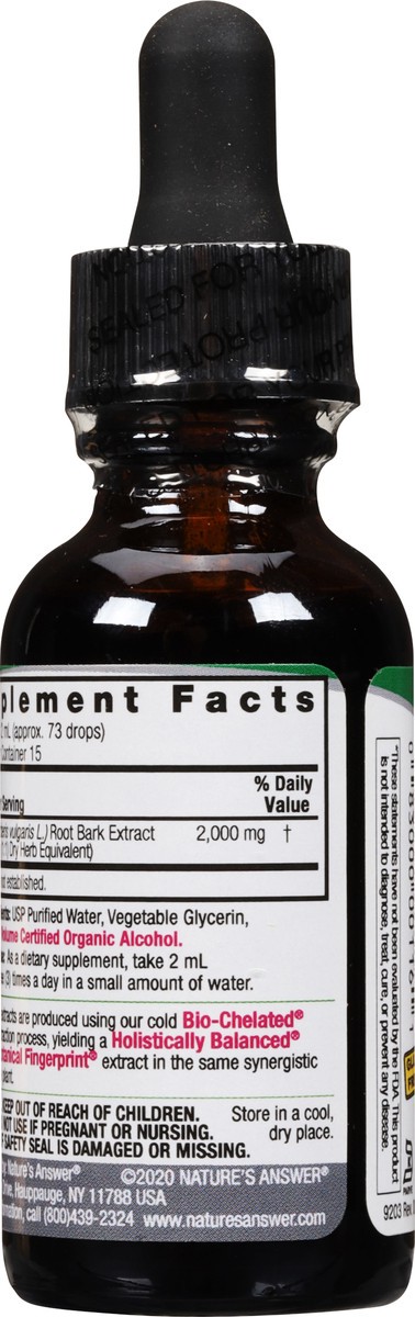 slide 9 of 13, Nature's Answer Barberry Root - 1 fl oz, 1 fl oz