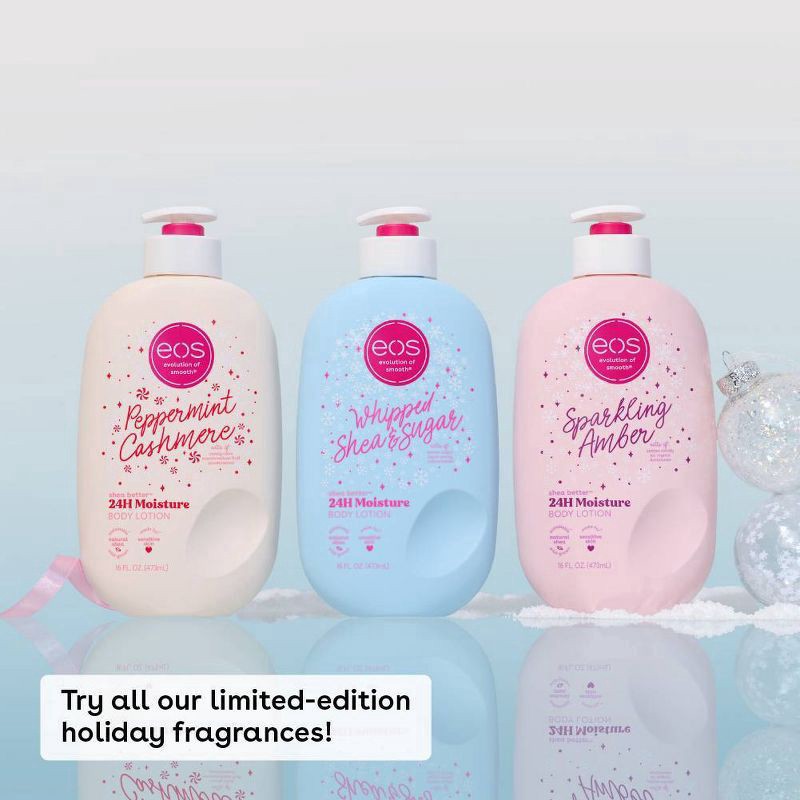 slide 8 of 9, Eos Shea Butter Body Lotn Sprkl Amber, 16 fl oz