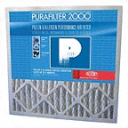 slide 1 of 1, Purafilter 2000 Performance Pollen And Allergen Air Filter White, 12 in x 20 in x 1 in