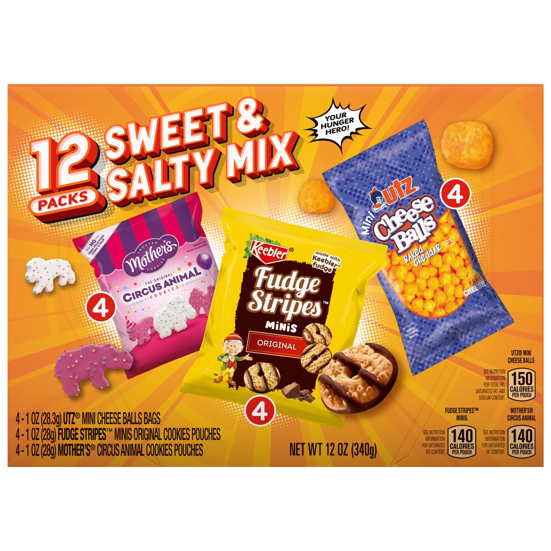 slide 1 of 1, Keebler Sweet & Salty Variety Pack, 12.01 oz