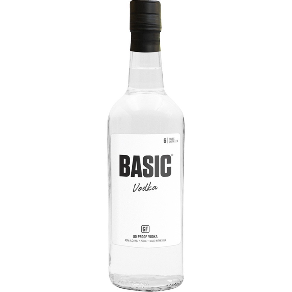 slide 1 of 1, Basic Vodka, 50 ml