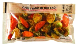 Herbs Brussels And Carrots