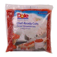 Dole Diced Strawberries Frozen