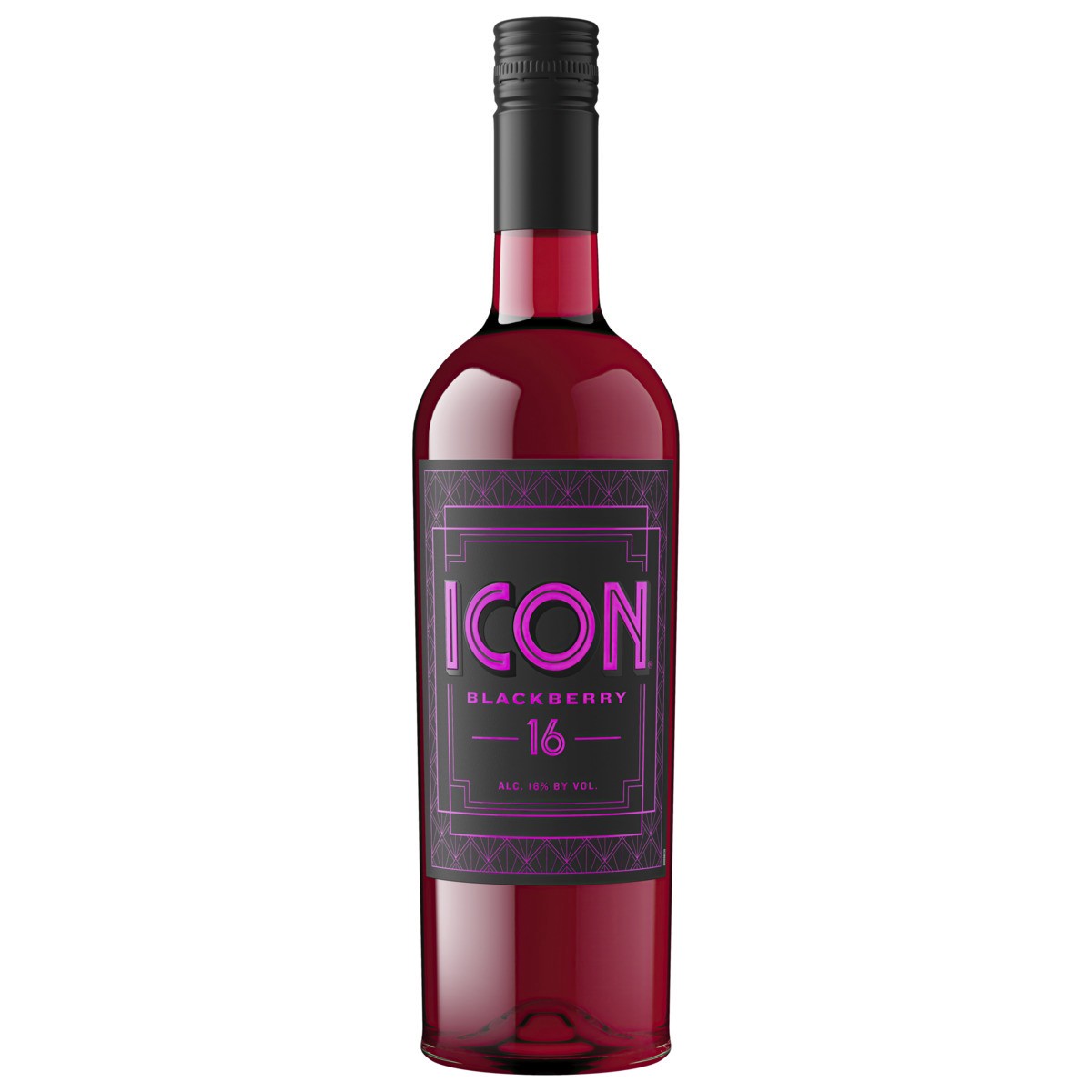 slide 1 of 4, ICON Blackberry Wine 750ml, 750 ml