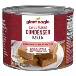 Giant Eagle Sweetened Condensed Milk