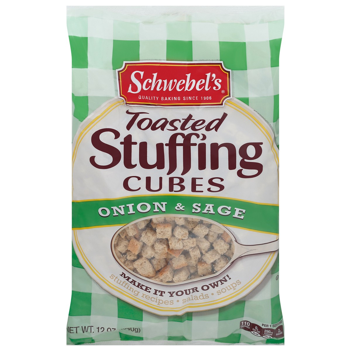 slide 4 of 13, Schwebel's Schwebels Stuffing Croutons, 8 oz
