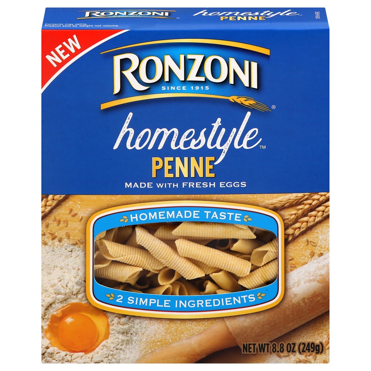 slide 1 of 8, Ronzoni Homestyle Penne, 8.8 oz