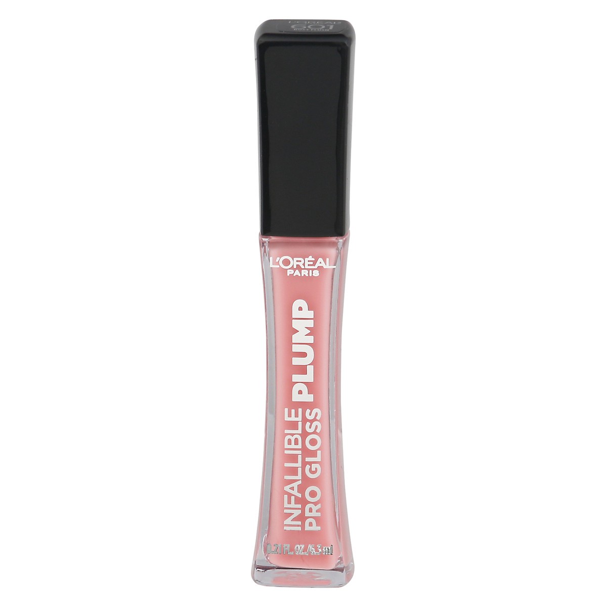 slide 1 of 1, L'Oréal L'Oreal Paris Infallible Pro Gloss Plump Lip Gloss with Hyaluronic Acid, Flush, 0.21 oz