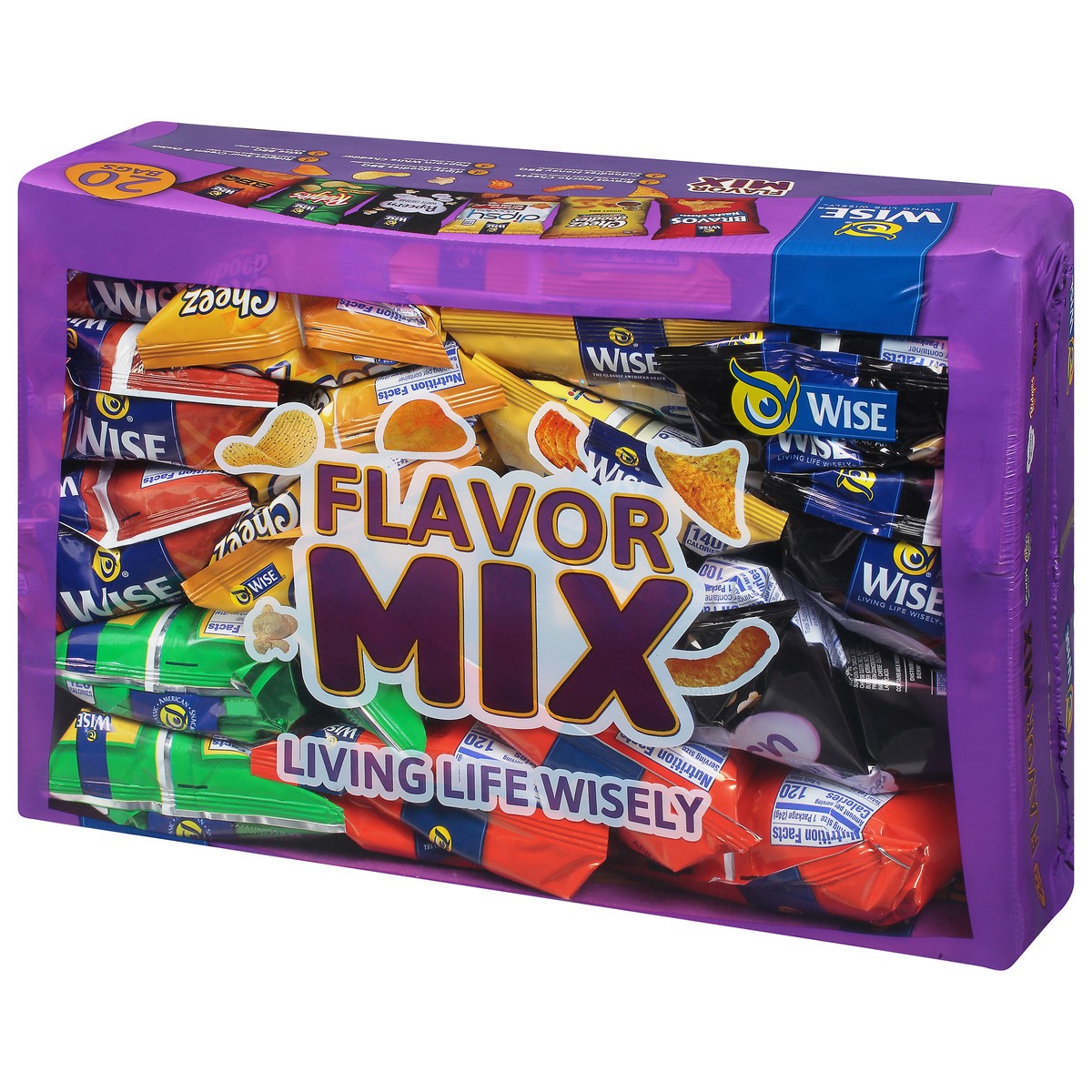 slide 6 of 14, Wise Flavor Mix 20 Bags 20 ea, 20 ct