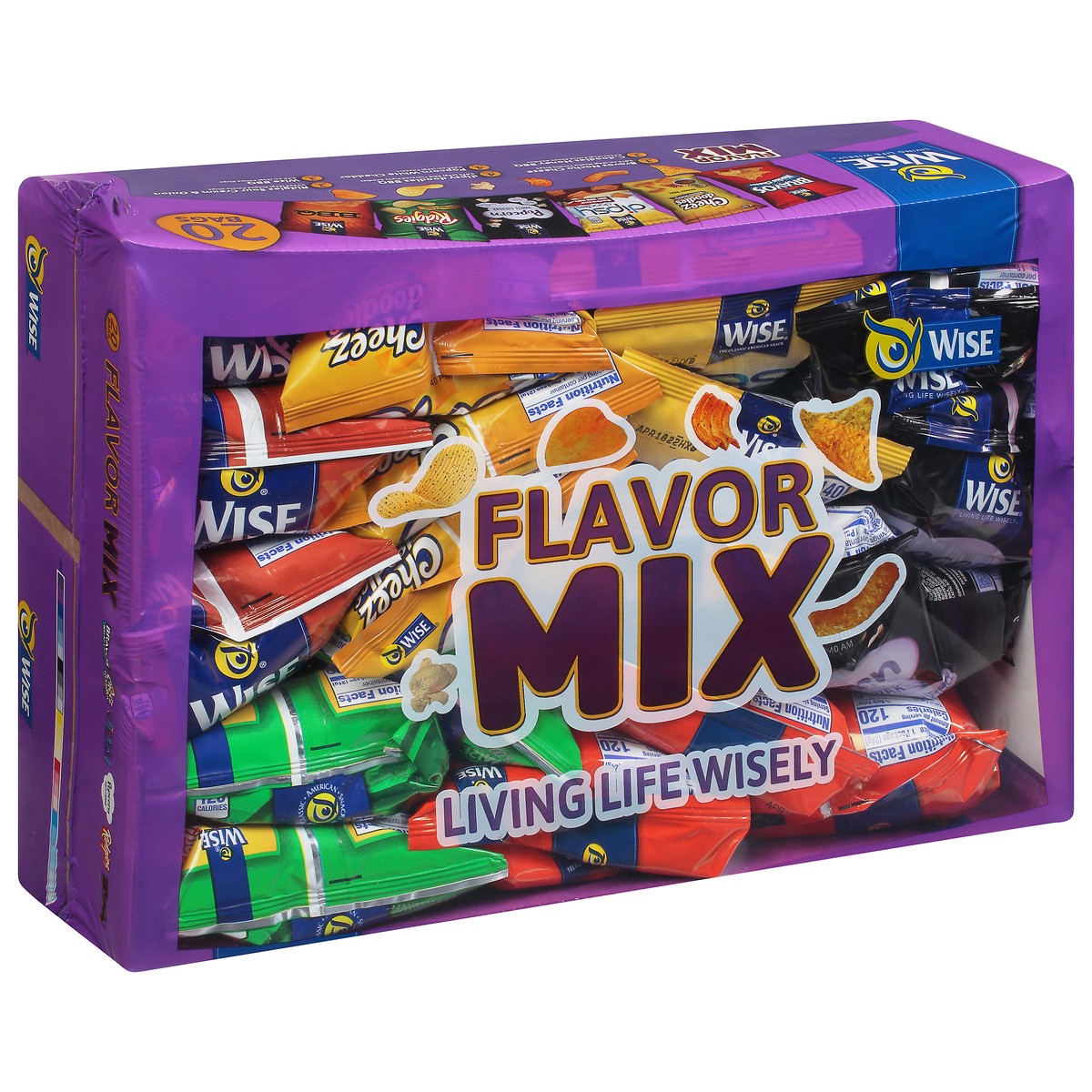 slide 9 of 14, Wise Flavor Mix 20 Bags 20 ea, 20 ct