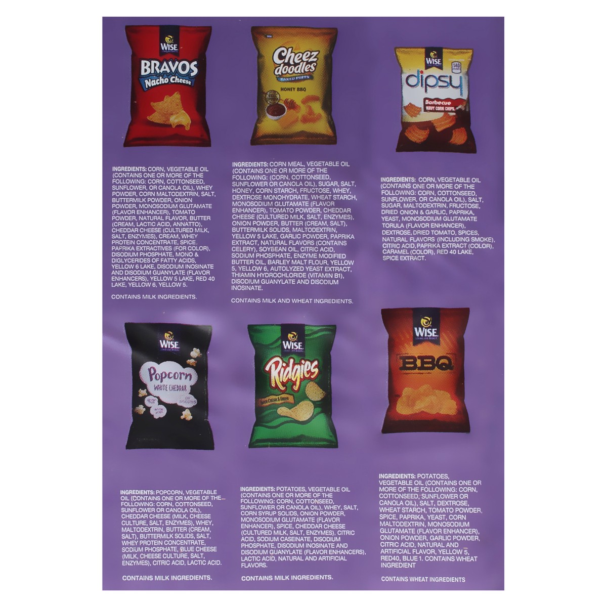 slide 8 of 14, Wise Flavor Mix 20 Bags 20 ea, 20 ct