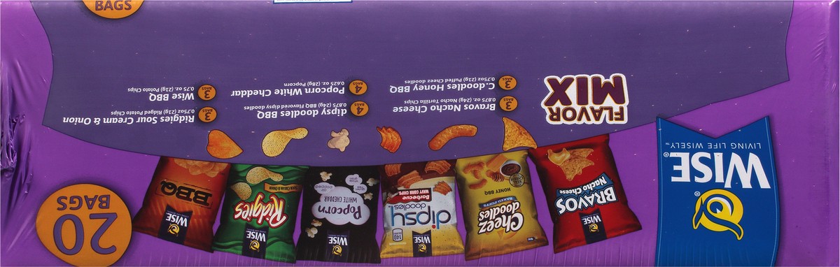 slide 12 of 14, Wise Flavor Mix 20 Bags 20 ea, 20 ct