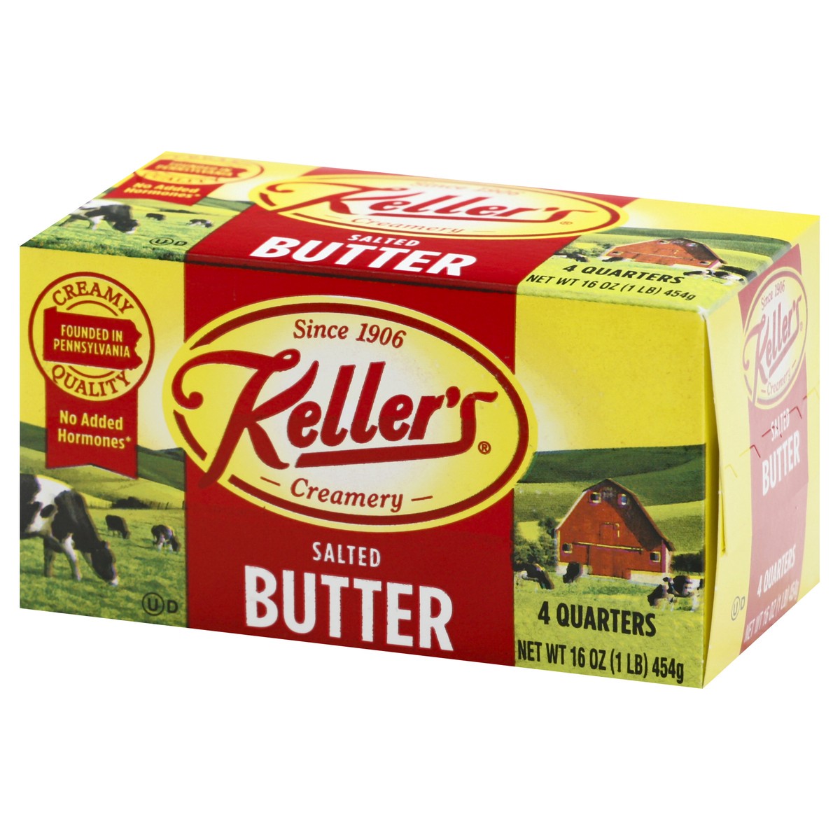 slide 3 of 13, Keller's Salted Butter 4 ea, 4 ct