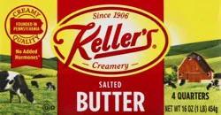 Keller's Salted Butter 4 ea