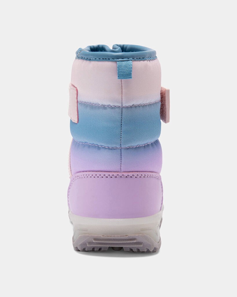 slide 4 of 6, Carter's Toddler Girl Ombre Snow Boots - Blue/Purple Blue/Purple 8, 1 ct