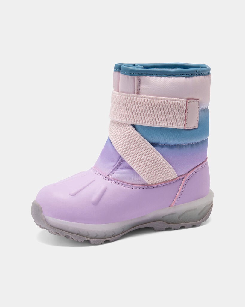slide 6 of 6, Carter's Toddler Girl Ombre Snow Boots - Blue/Purple Blue/Purple 8, 1 ct