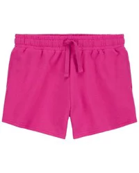 Carter's Carters Kid Pull-On French Terry Shorts Pink 5