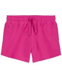Carter's Carters Kid Pull-On French Terry Shorts Pink 5