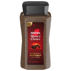 NESCAFÉ Taster''s Choice Instant Coffee, Light Medium Roast Coffee, House Blend, 1 Jar (14 Oz)