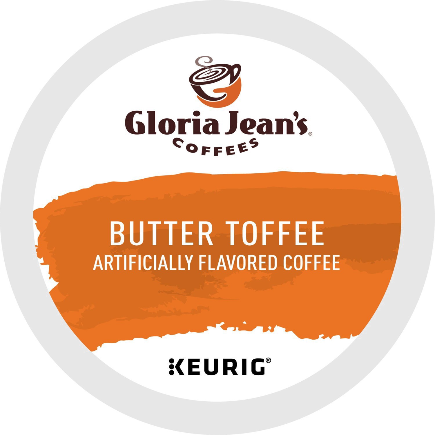 slide 38 of 41, Gloria Jean's Butter Toffee, Keurig Single-Serve K-Cup Pods, Medium Roast Coffee- 24 ct, 24 ct