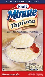 Kraft Minute Tapioca, 8 oz Box