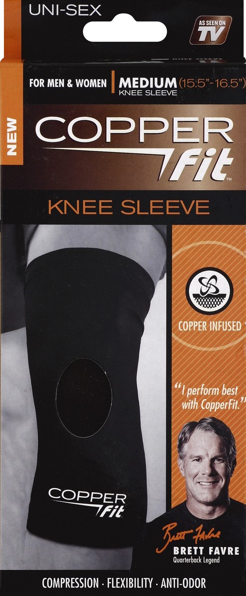 slide 4 of 4, Copper Fit Knee Sleeve 1 ea, 1 ea