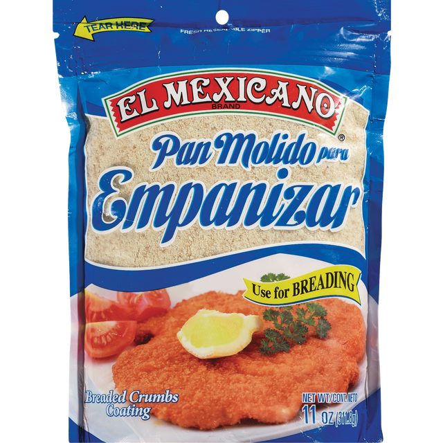 slide 1 of 1, El Mexicano Empanizar Coating Breaded Crumbs, 12 oz