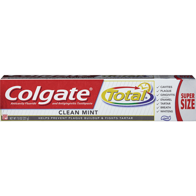 slide 1 of 3, Colgate Total Clean Mint Toothpaste, 7.8 oz