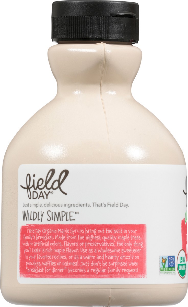 slide 8 of 13, Field Day Organic Maple Syrup 16 fl oz, 16 oz