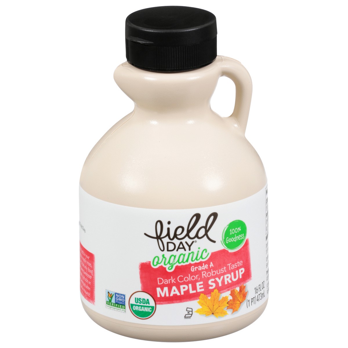 slide 4 of 13, Field Day Organic Maple Syrup 16 fl oz, 16 oz