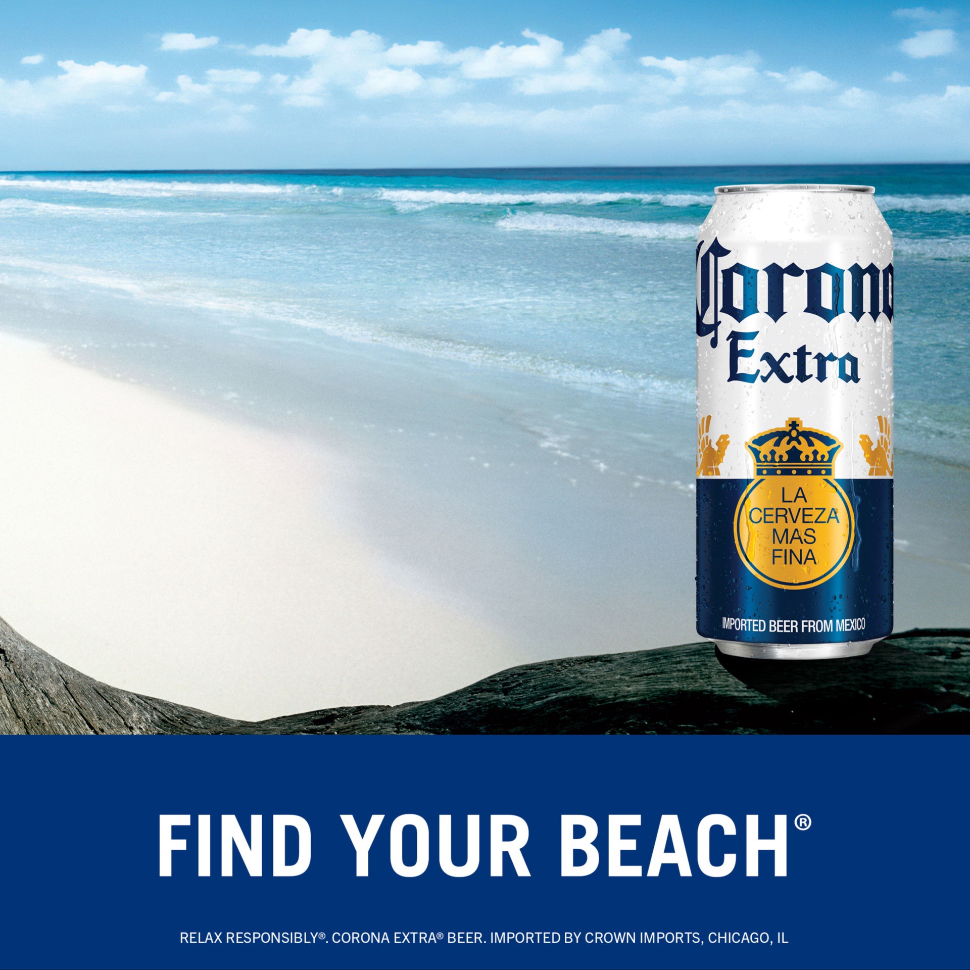 slide 3 of 5, Corona Extra Mexican Lager Import Beer, 4 pk 16 fl oz Cans, 4.6% ABV, 64 fl oz